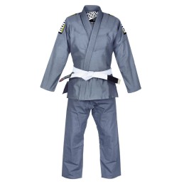 Gi Jiujitsu Buddha Infinity Gris + Cinturón Blanco