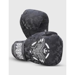Buddha Army Negros guantes para Boxeo, Muay Thai y Kick Boxing