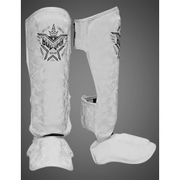 ESPINILLERAS BUDDHA ARMY BLANCAS ARTES MARCIALES