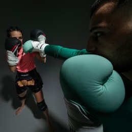 Guantes Boxeo ProSeries 2.0 Piel TURQUESA