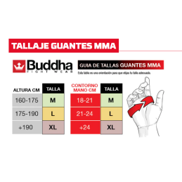 Guantes Epic MMA Buddha Competición Amateur Negros