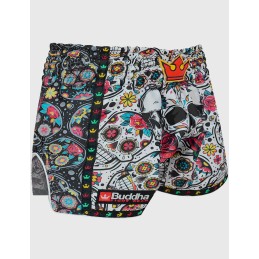 Pantalón Muay Thai Kick Boxing Buddha Santa Muerte
