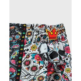 Pantalón Muay Thai Kick Boxing Buddha Santa Muerte