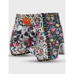 Pantalón Muay Thai Kick Boxing Buddha Santa Muerte