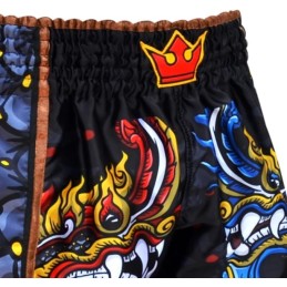 Buddha Muay Thai Kickboxing Pantalón Retro Premium Fantasy Snake