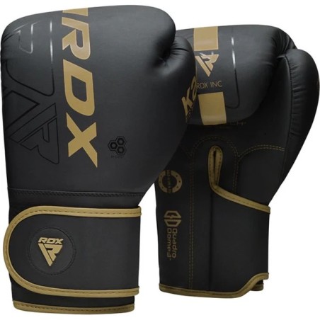 GUANTES BOXEO RDX F6 KARA GOLDEN