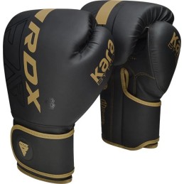 GUANTES BOXEO RDX F6 KARA GOLDEN