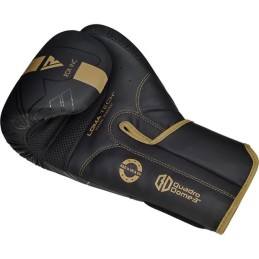 GUANTES BOXEO RDX F6 KARA GOLDEN