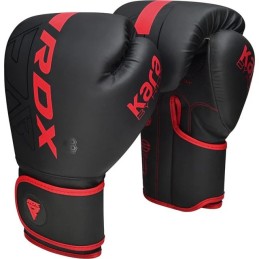 GUANTES BOXEO RDX F6 KARA RED