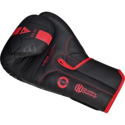 GUANTES BOXEO RDX F6 KARA RED