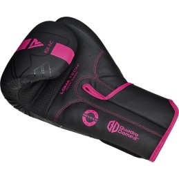 GUANTES BOXEO RDX F6 KARA PINK
