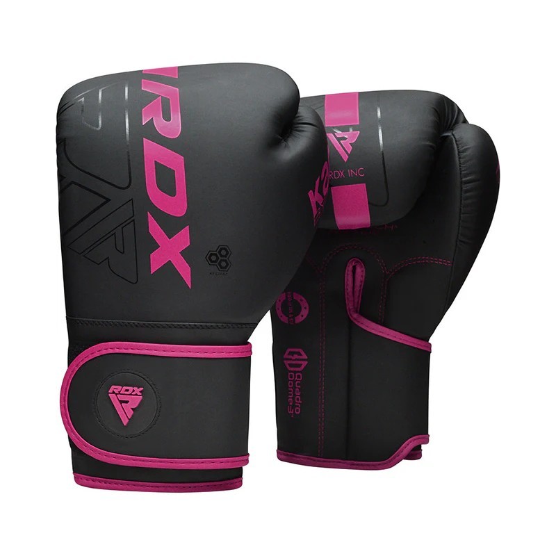 GUANTES BOXEO RDX F6 KARA PINK