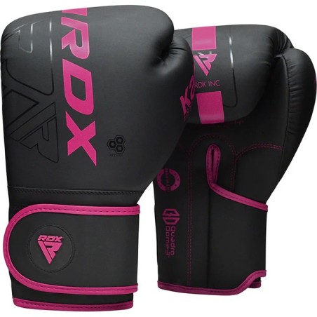 GUANTES BOXEO RDX F6 KARA PINK