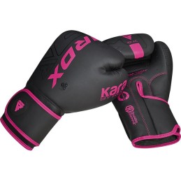 GUANTES BOXEO RDX F6 KARA PINK