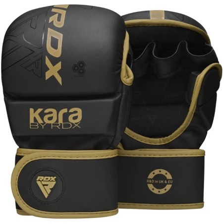 GUANTES MMA RDX F6 KARA GOLDEN