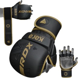 GUANTES MMA RDX F6 KARA GOLDEN