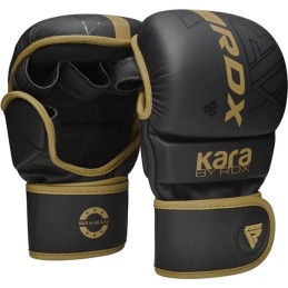 GUANTES MMA RDX F6 KARA GOLDEN