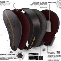 MANOPLAS BOXEO RDX F6 KARA GOLDEN