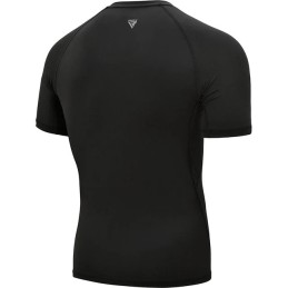 RASH GUARD RDX T15 NEGRO MANGA CORTA