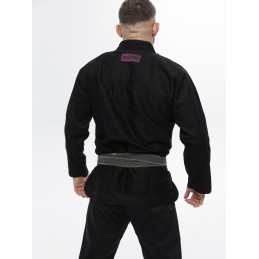 MANTO X5 BJJ GI NEGRO-MORADO