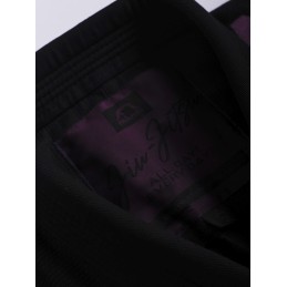 MANTO X5 BJJ GI NEGRO-MORADO