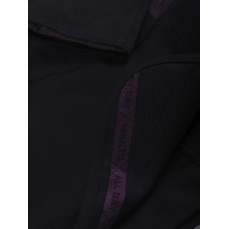MANTO X5 BJJ GI NEGRO-MORADO