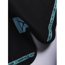 MANTO X5 BJJ GI NEGRO-TURQUESA