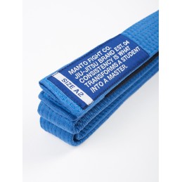 CINTURON MANTO BJJ MOTTO AZUL
