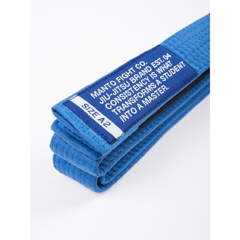 CINTURON MANTO BJJ MOTTO AZUL