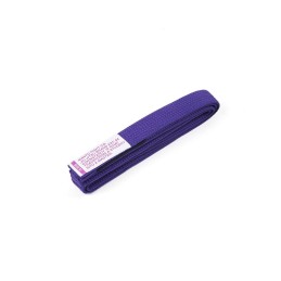 CINTURON MANTO BJJ MOTTO MORADO
